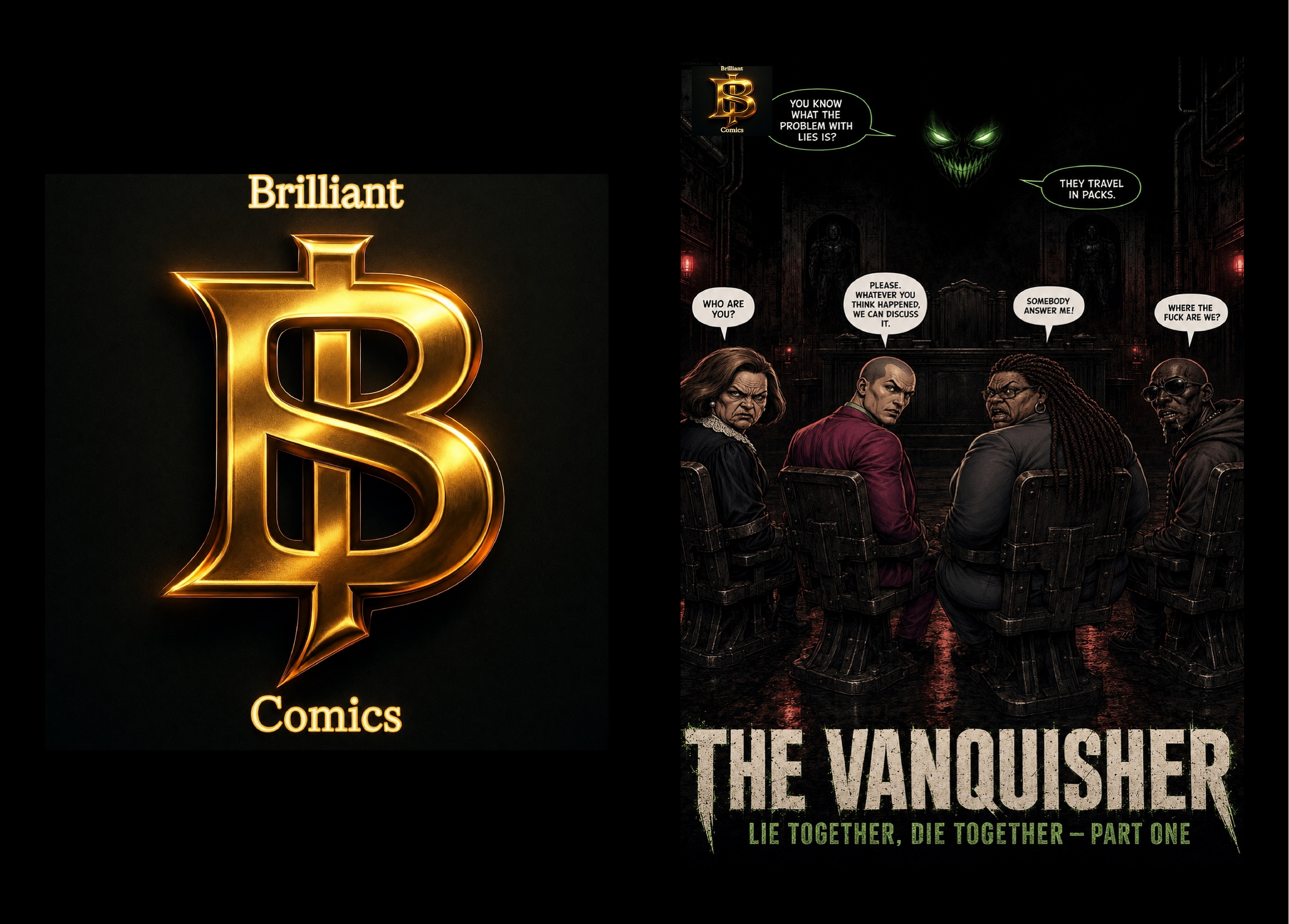 The Vanquisher: Lie Together, Die Together — Part One official cover