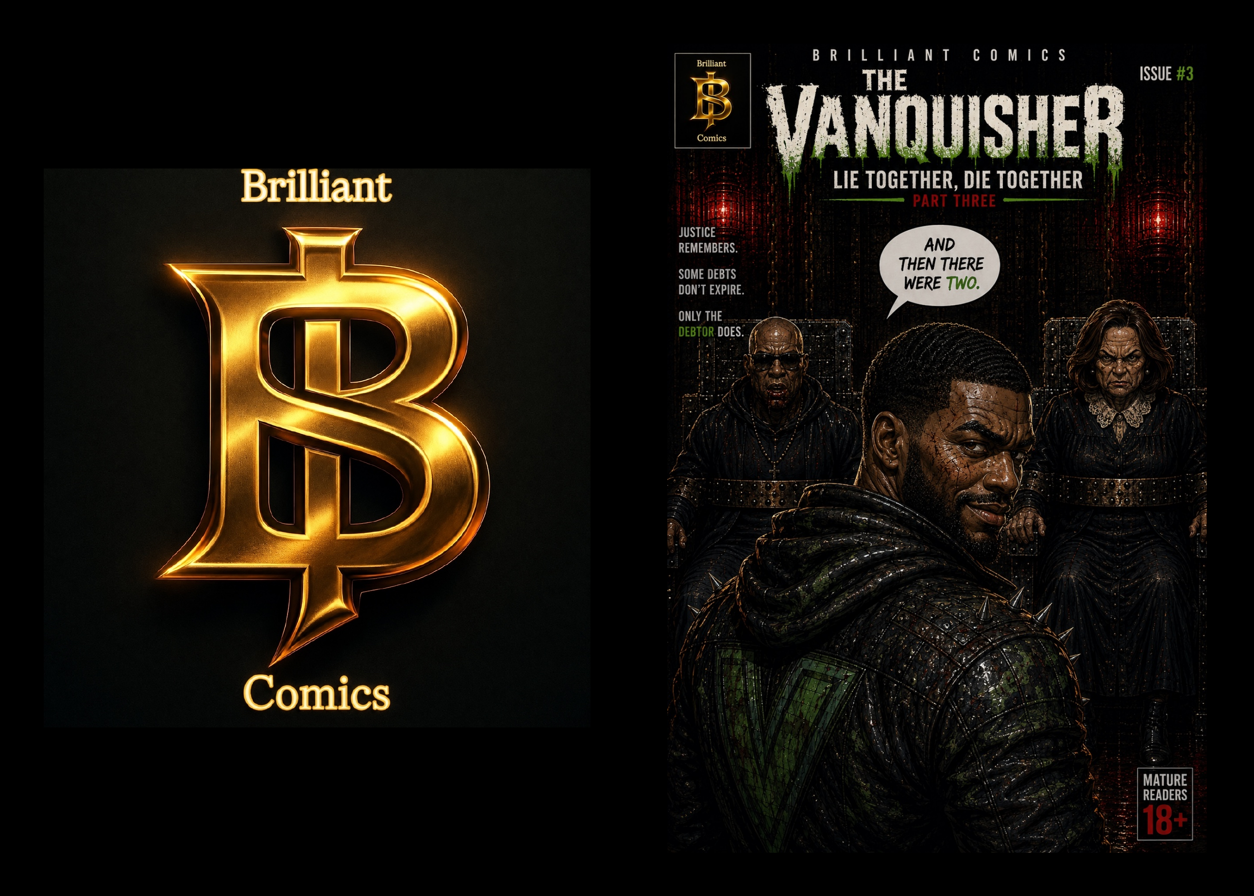 The Vanquisher: Lie Together, Die Together — Part Three official cover